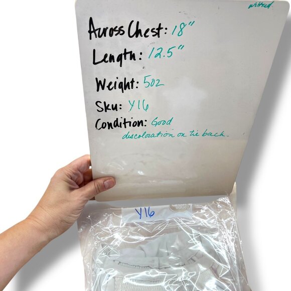 Wilfred Aritzia Patrice Halter Cut Out Tie Back Crop Top Ivory Size Small - Picture 10 of 12